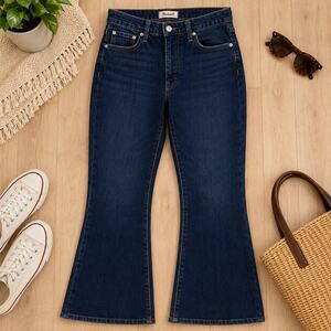Madewell Perfect Vintage Flare Jeans Women’s 31 Dark Wash High Rise Flare